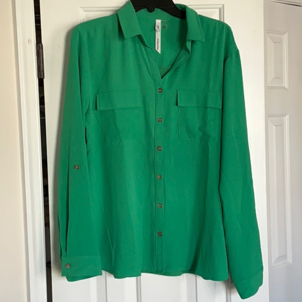Pretty Green Blouse